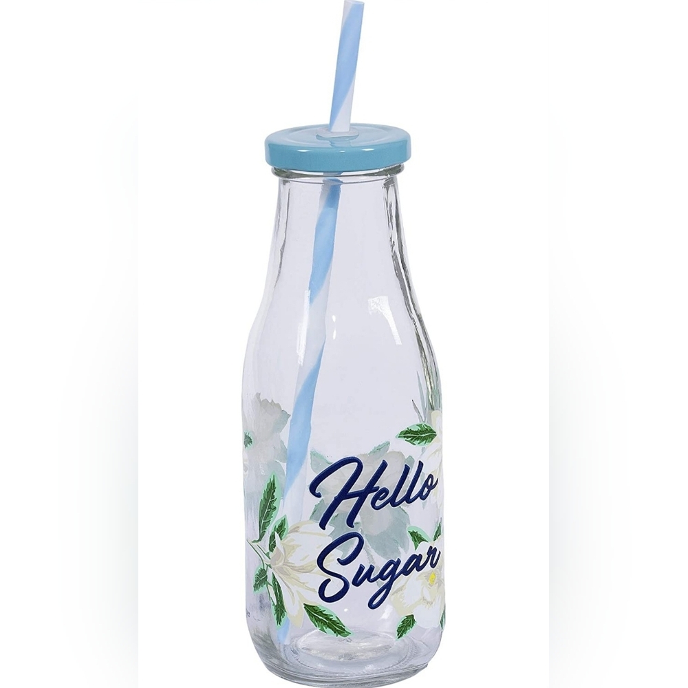 New Draper James Glass Bottle
